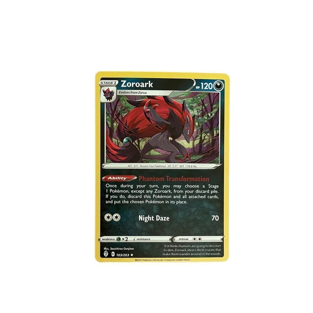 Pokemon Zoroark HP120 103/203​​​​